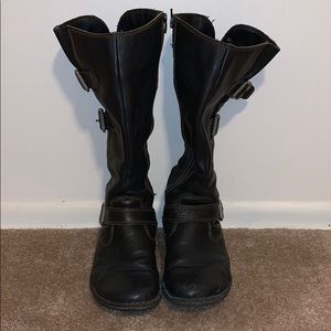B.Ø.C. Annarella Black Leather Boot